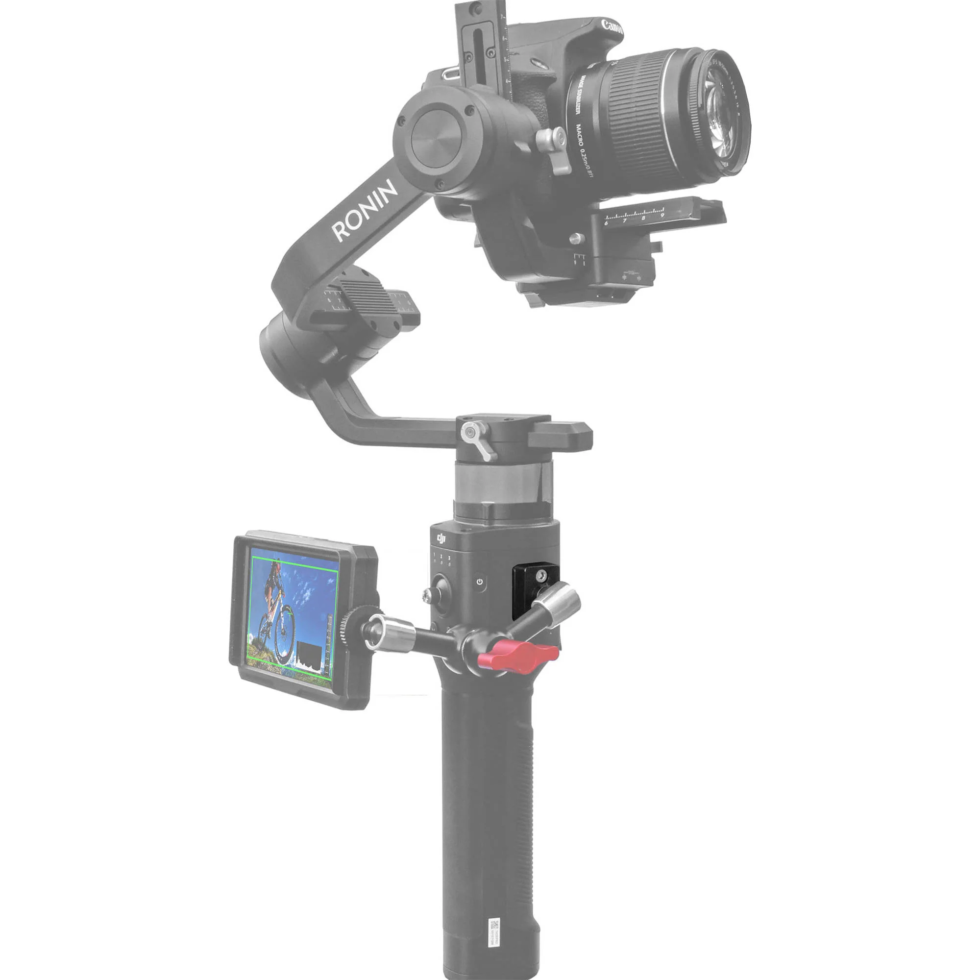 GyroVu 1/4"-20 Accessory Mount for DJI Ronin-S - Image 5