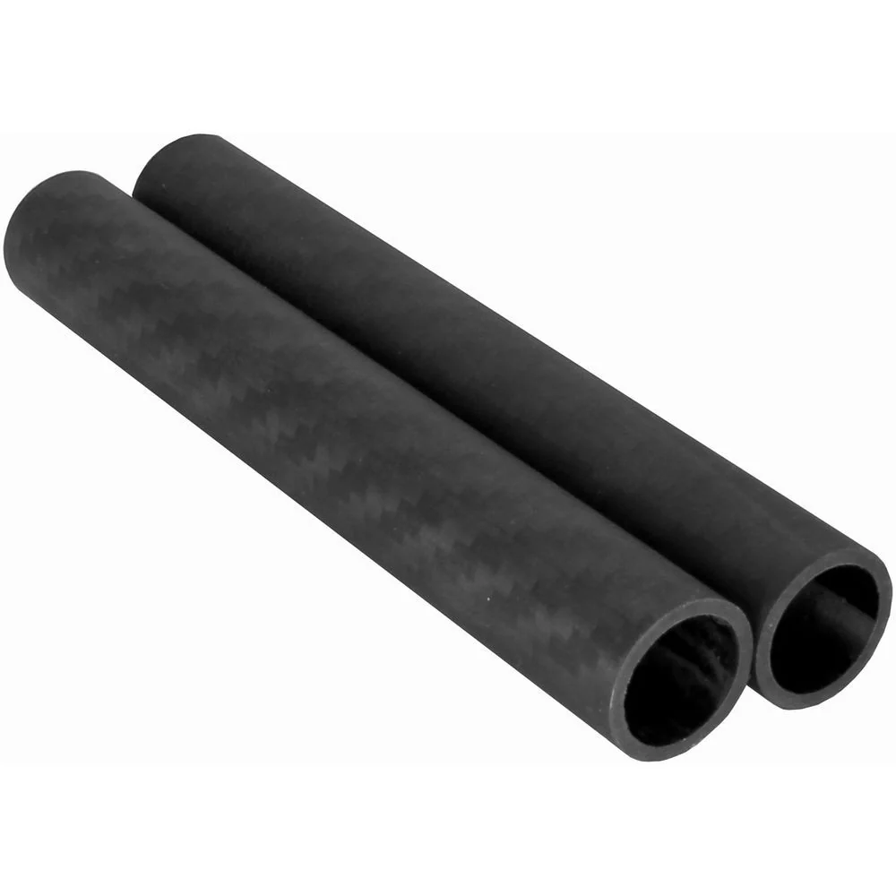 GyroVu 15mm Heavy-Duty Carbon Fiber Rod for Camera Rigs (Pair, 4") - Image 2