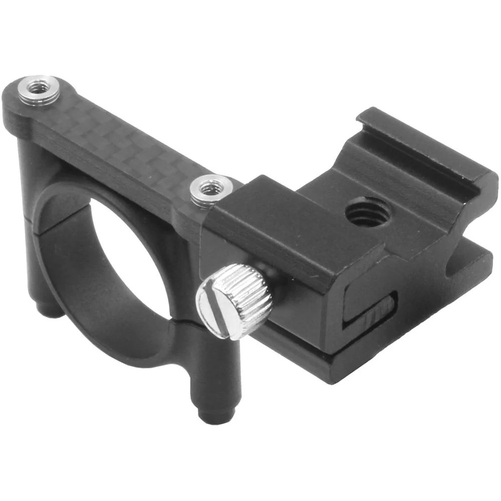 GyroVu Hot Shoe Single Carbon Fiber Mount for Mounting Microphones & Accessories for Ronin M/MX, Movi Gimbals - Image 3