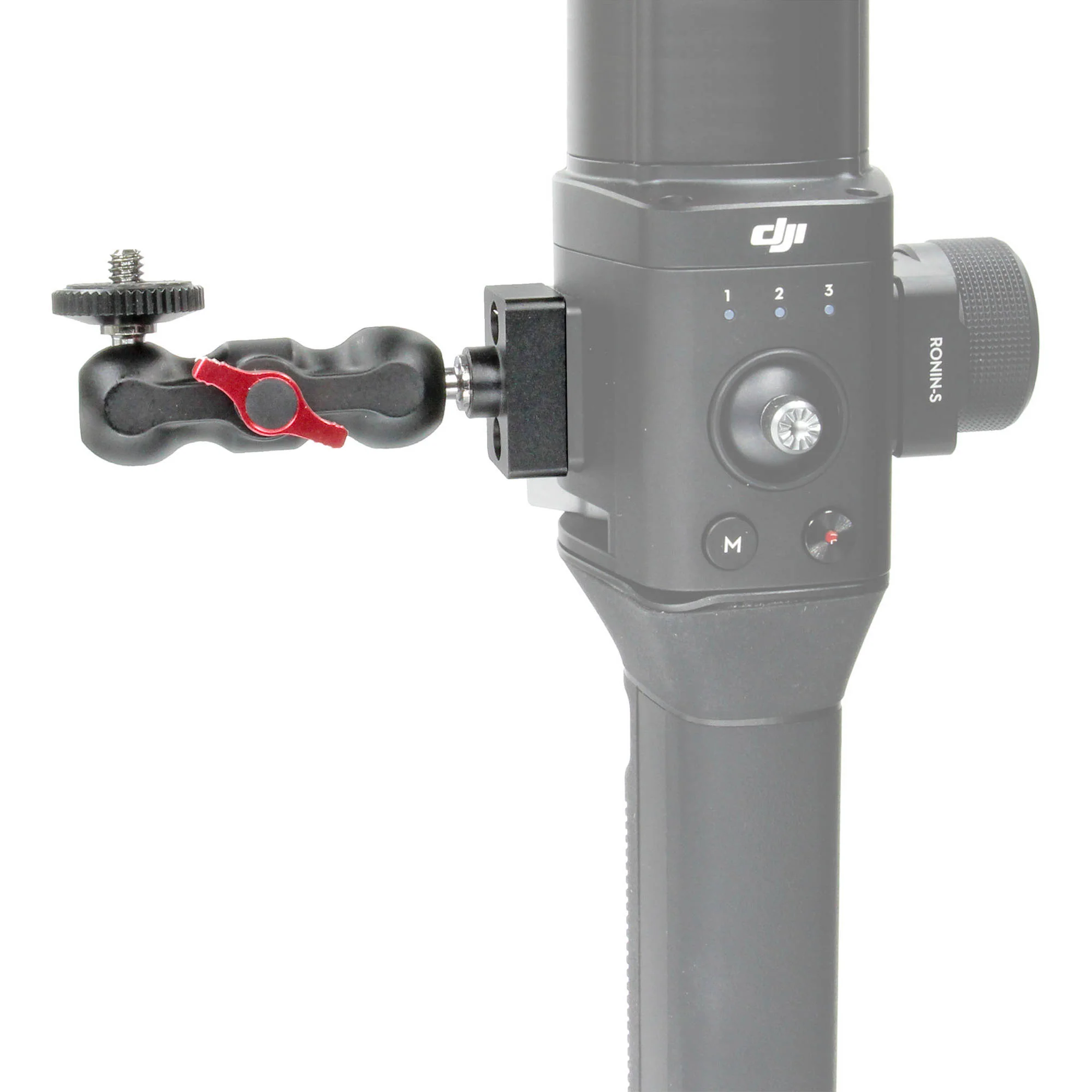 GyroVu Mini 360&deg; Ball Mount with 1/4"-20 Screw for DJI Ronin-S - Image 2