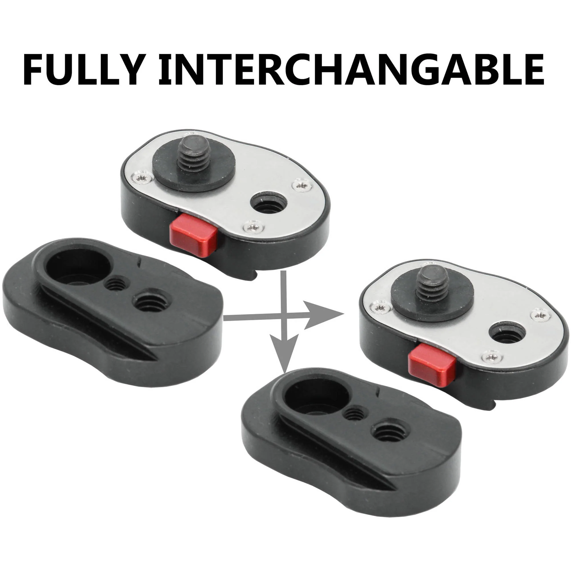 GyroVu Mini Quick Release Plate System with Self-Locking Mechanism (2-Pack) - Image 4