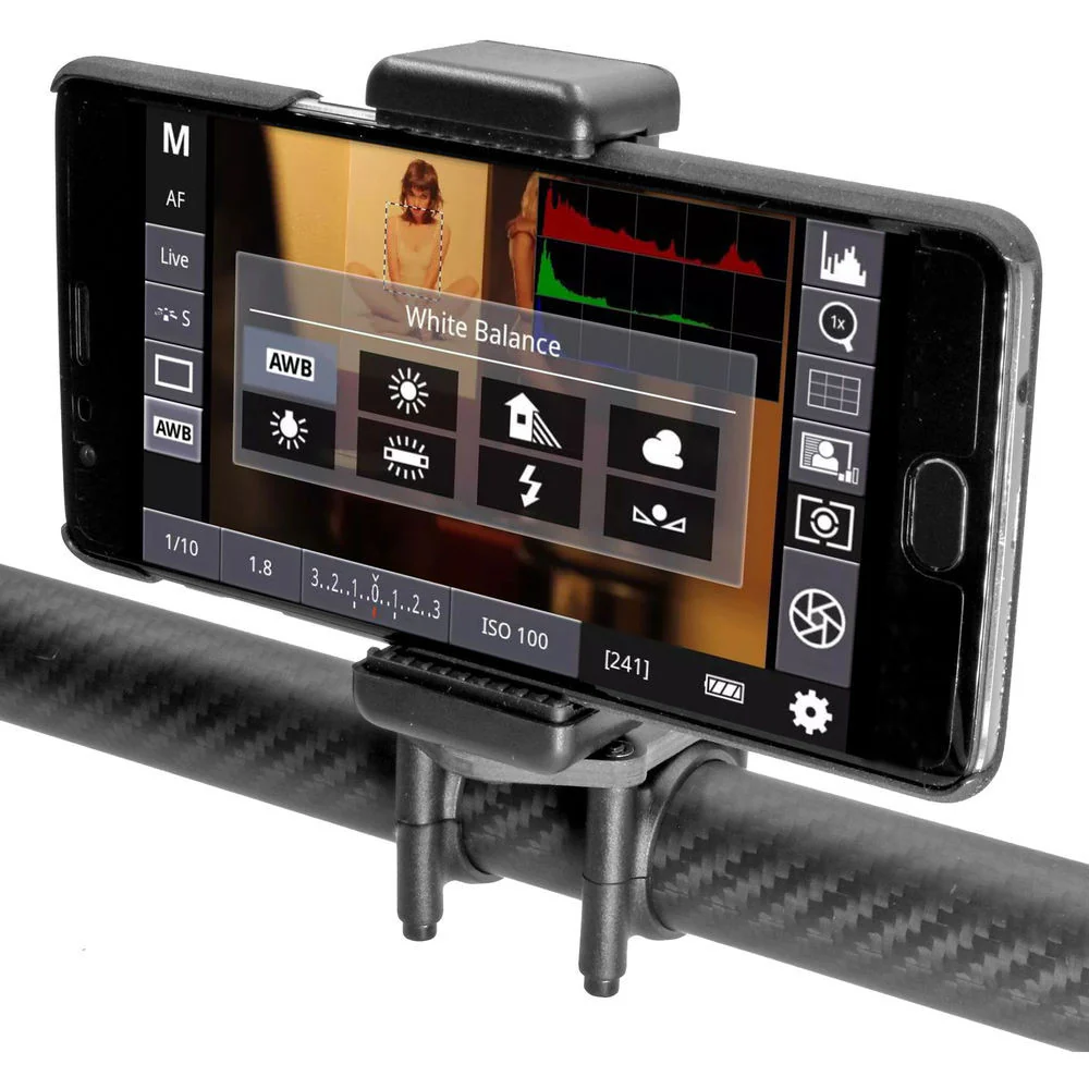 GyroVu Smart Phone Carbon Fiber Mount for DJI Ronin M/MX & FREEFLY MoVI Stabilizers - Image 4