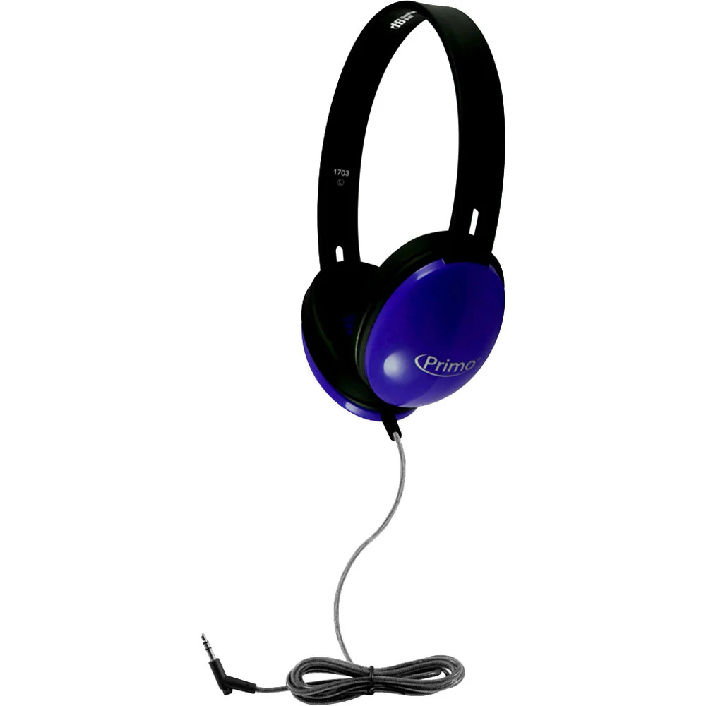 HamiltonBuhl Primo Stereo Headphones (Blue) - Image 3