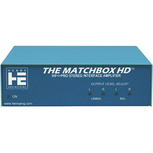 Henry Engineering THE MATCHBOX HD - Stereo Level Matching Interface/Amplifier - Image 3
