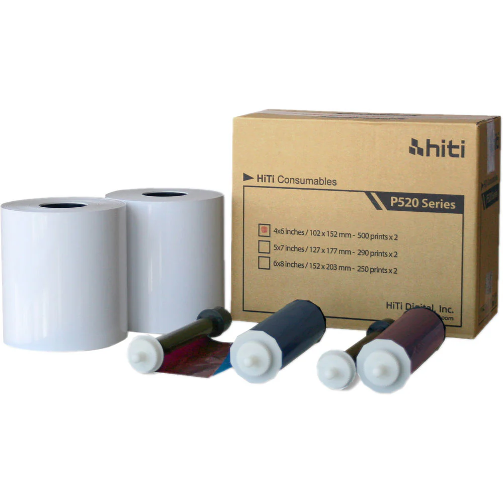 HiTi P525L Photo Printer with 4 x 6" Print Kit (1-Pack, 1000 Prints) - Image 3