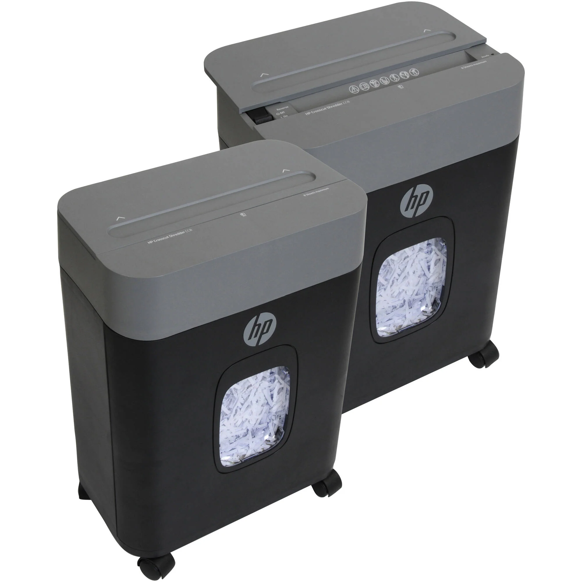HP CC8 Cross-Cut Paper Shredder (8 Sheets) - Image 6