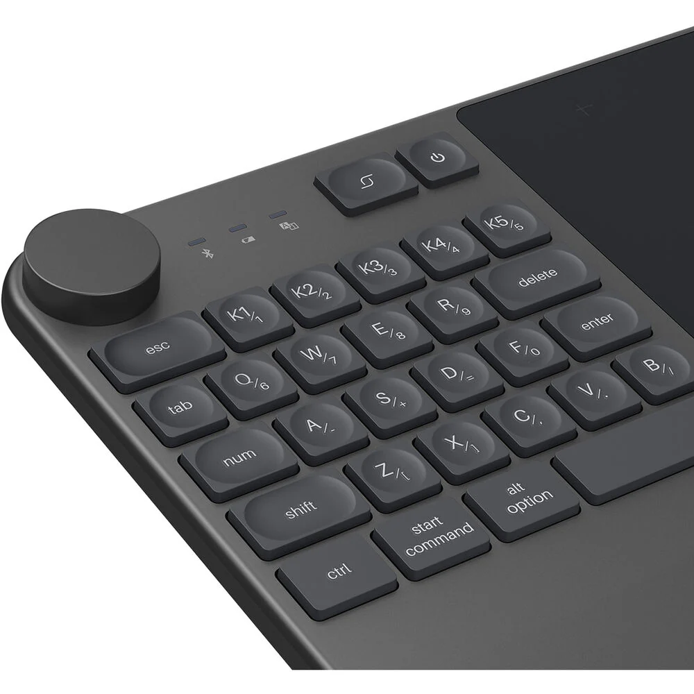 Huion Inspiroy Keydial KD200 Wireless Bluetooth Pen Tablet - Image 4