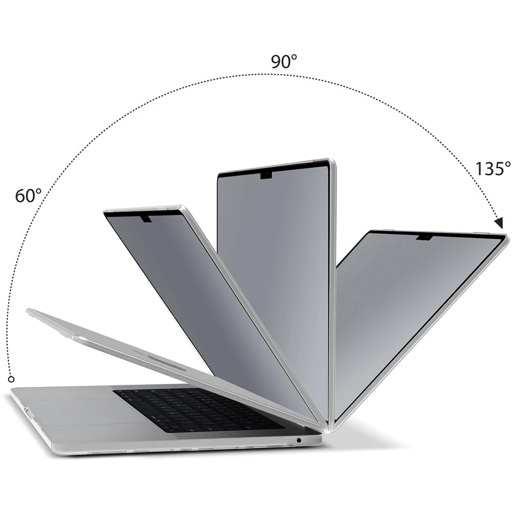 iBenzer Neon Party Case for MacBook Air 13.6" M2 2022 (Clear) - Image 5