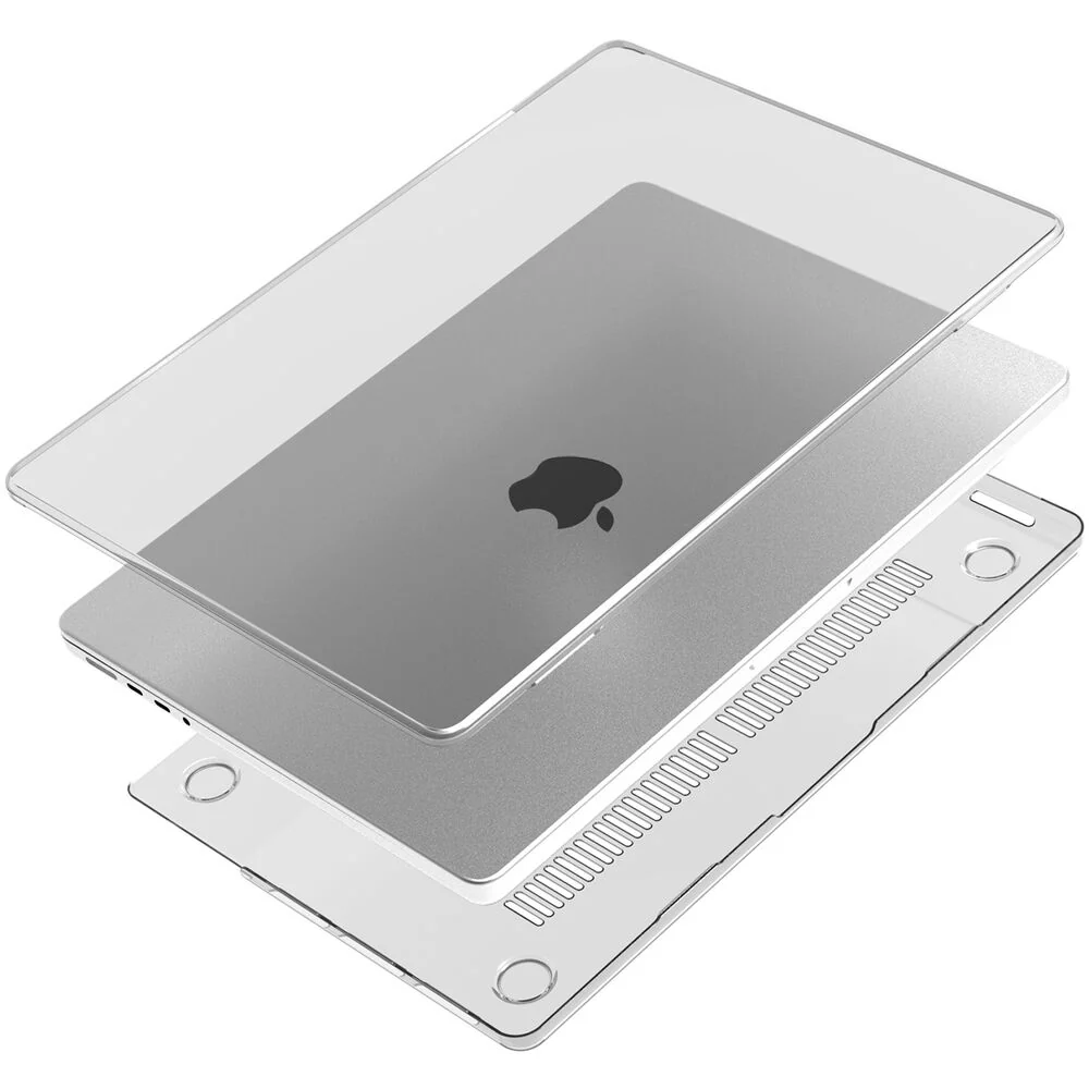 iBenzer Neon Party Hard-Shell Case for 16" MacBook Pro (M1, Clear) - Image 3