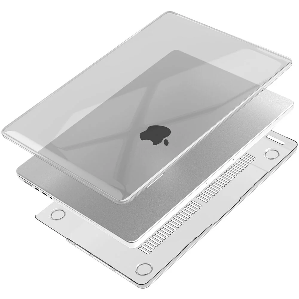 iBenzer Neon Party Hard-Shell Case for 16" MacBook Pro (M1, Crystal Clear) - Image 3