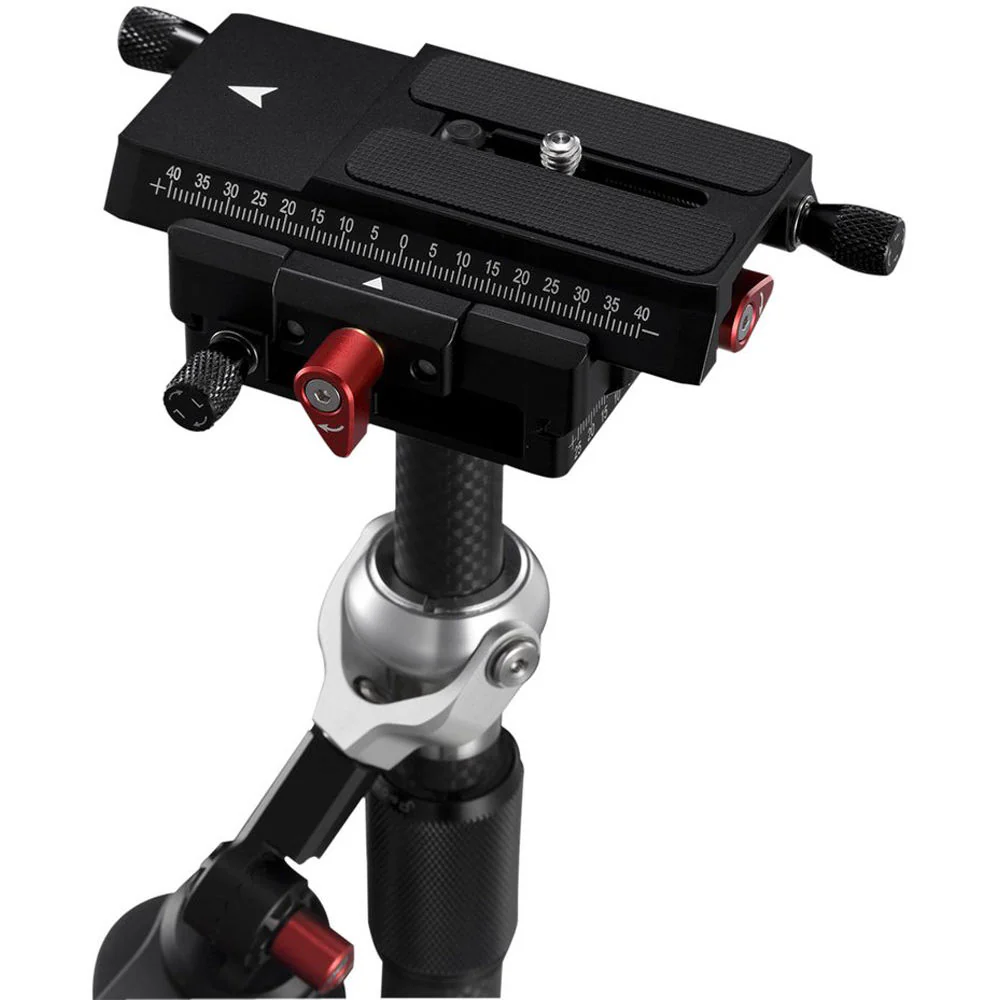 iFootage Wildcat III Manual Stabilizer with Mini Tripod (Carbon Fiber) - Image 3