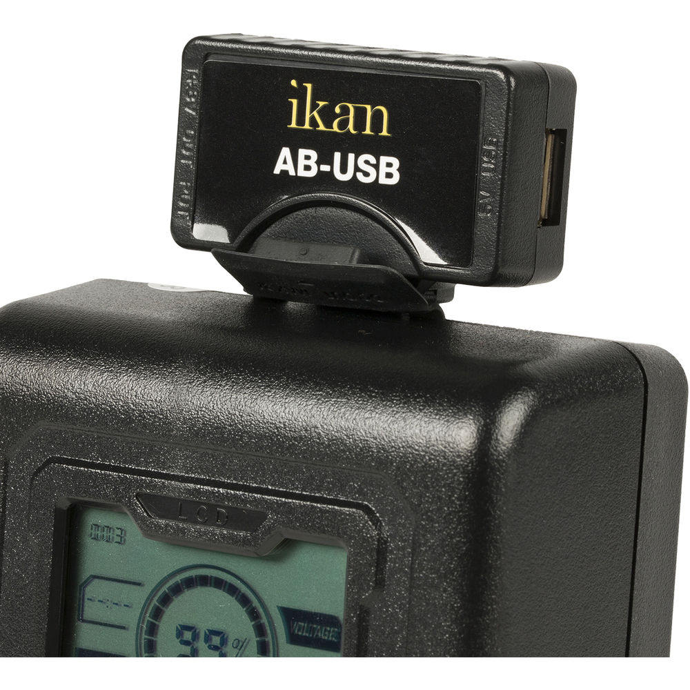 ikan D-Tap to USB Adapter for Gold & V-Mount Batteries - Image 3