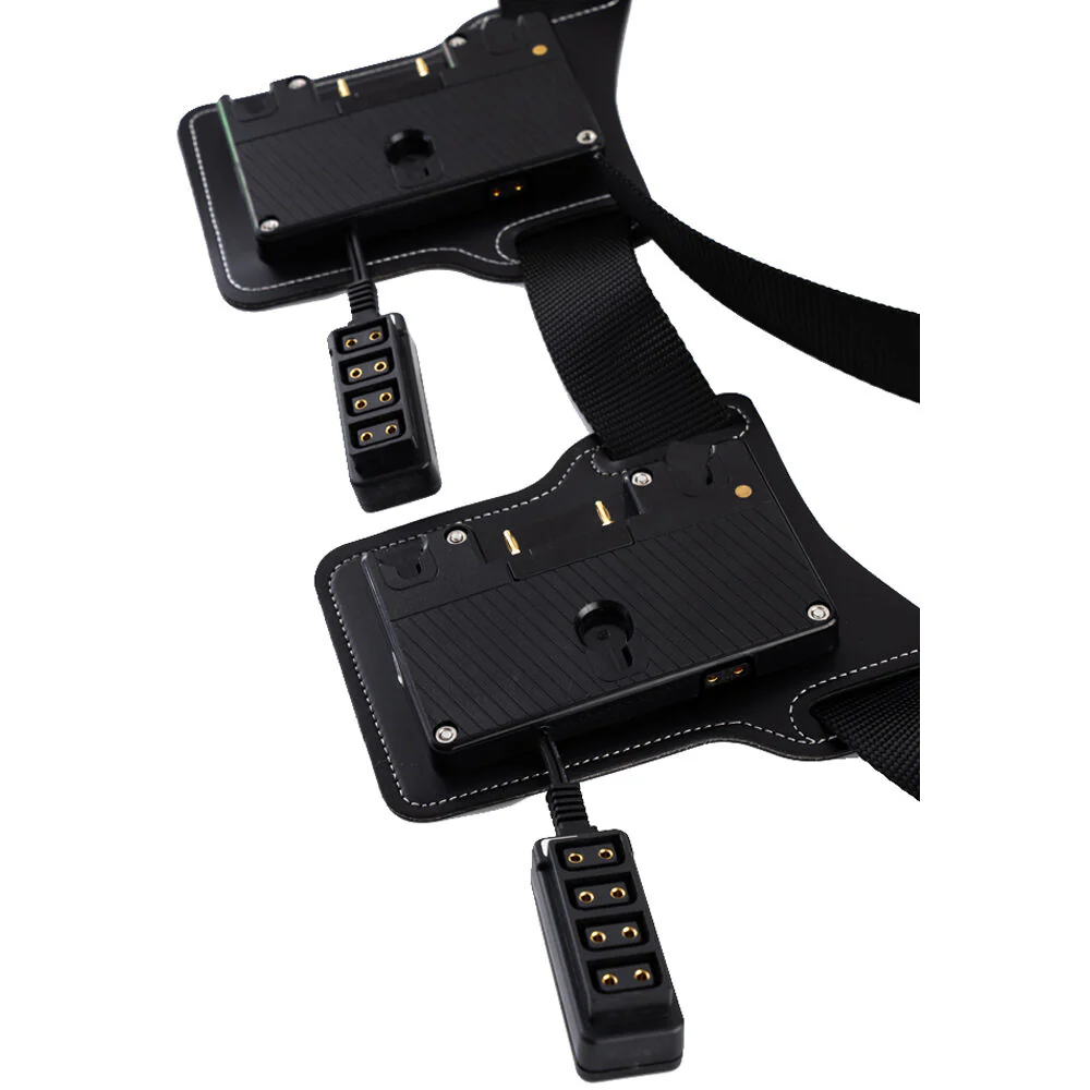 IndiPRO Tools Dual Gold Mount Battery Belt with 10 x D-Tap Outputs - Image 3