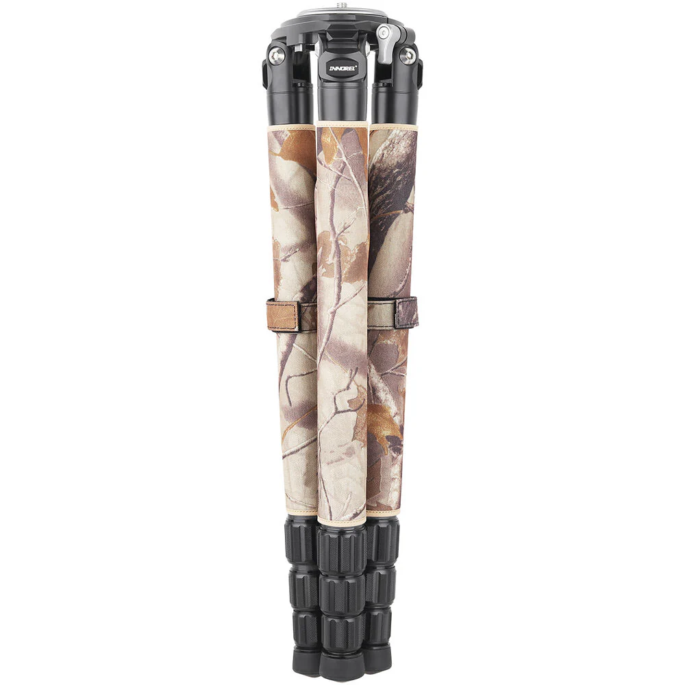 INNOREL LT364CM Carbon Fiber Tripod with 75mm Bowl (Woodland Camouflage) - Image 2