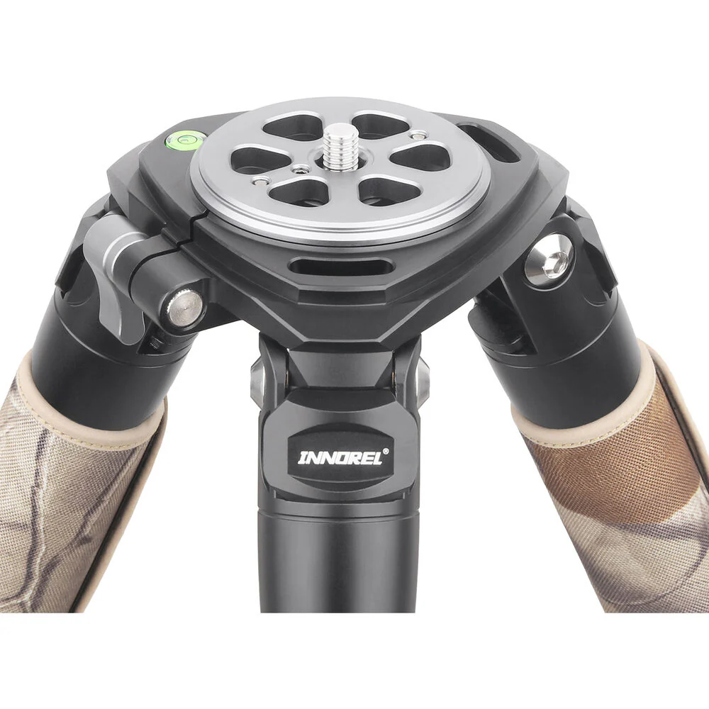 INNOREL LT364CM Carbon Fiber Tripod with 75mm Bowl (Woodland Camouflage) - Image 3