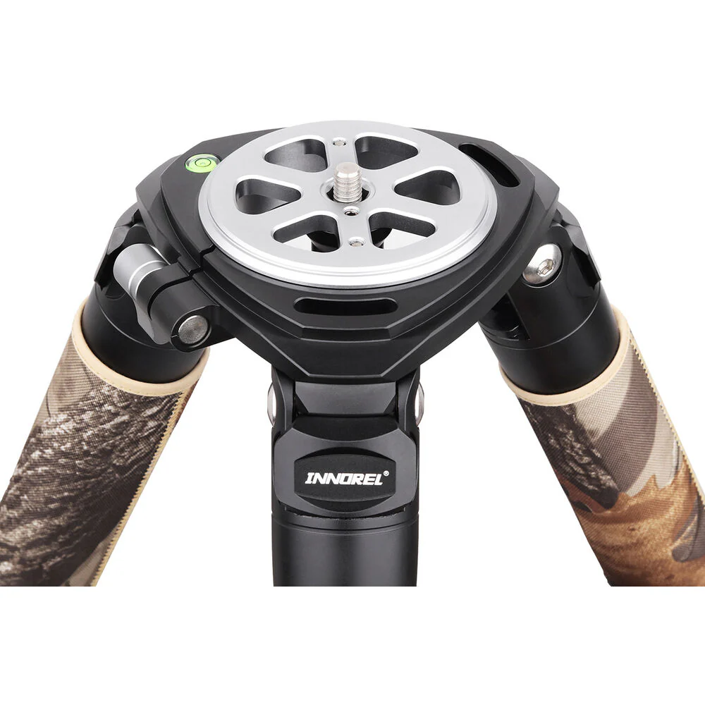 INNOREL RT90CM Carbon Fiber Tripod with 75mm Bowl (Woodland Camouflage) - Image 2