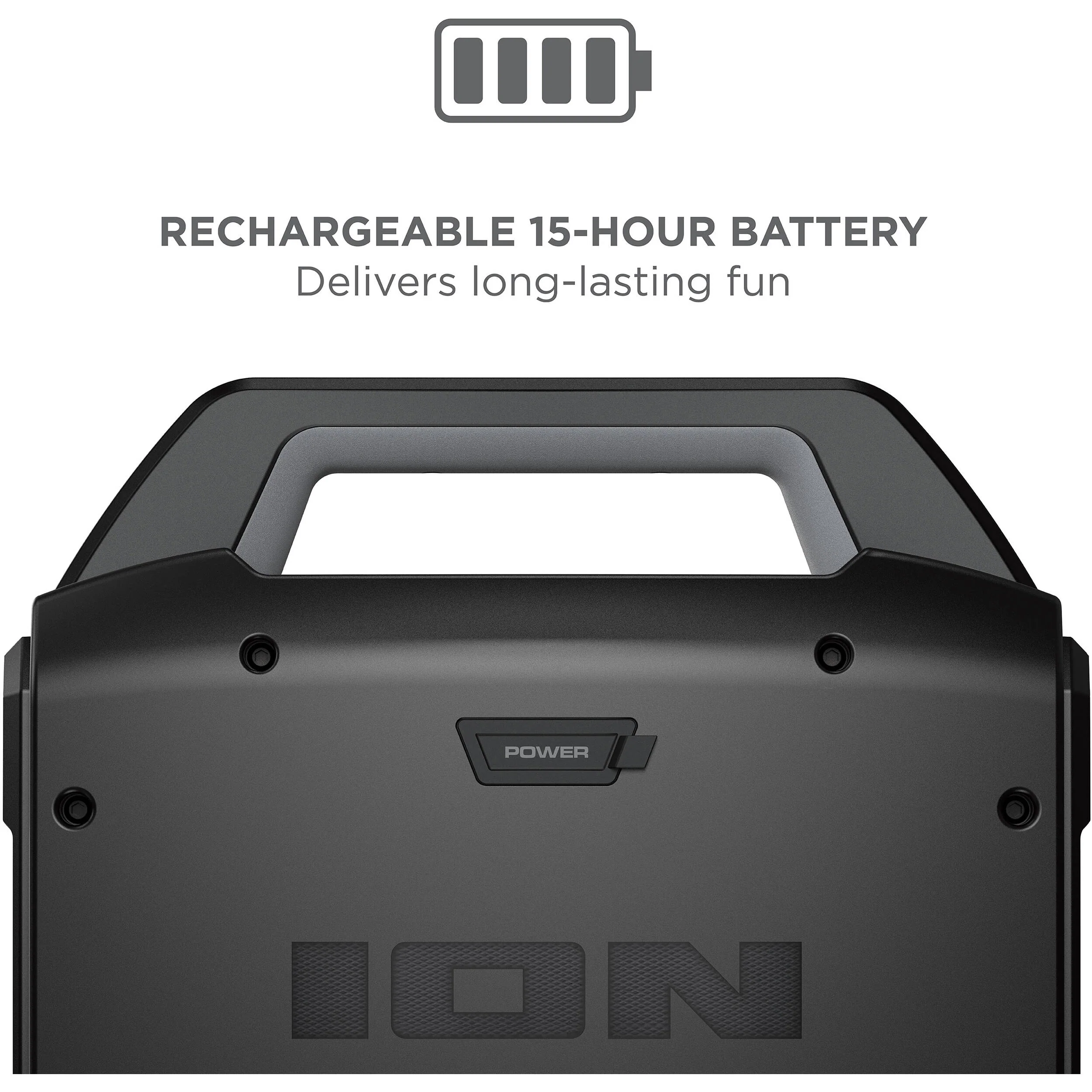 ION Audio Sport Boom All-Weather Rechargeable Speaker with Microphone - Image 7