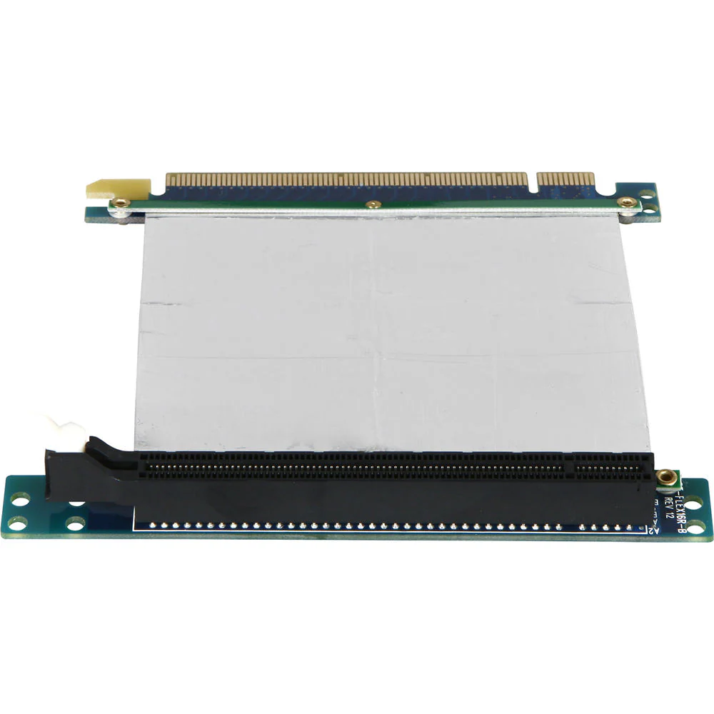 iStarUSA 16 x PCIe to 16 x PCIe Riser Card with 2" Ribbon Cable - Image 2