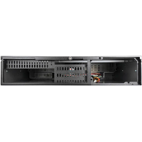iStarUSA D Storm D-200SEA-BK 2U Compact Stylish Rackmount Chassis with Black SEA Bezel - Image 3