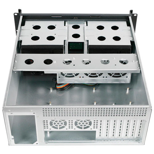iStarUSA D Value Series D-416-B8SA 4U Compact Stylish Rackmountable Chassis (Black) - Image 4