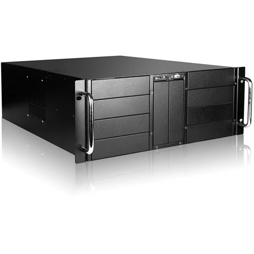 iStarUSA D410-DE15SL 10-Bay Stylish Storage Server Rackmount & 15 x 3.5" Trayless Hotswap Chassis Kit (Silver HDD Handles) - Image 2