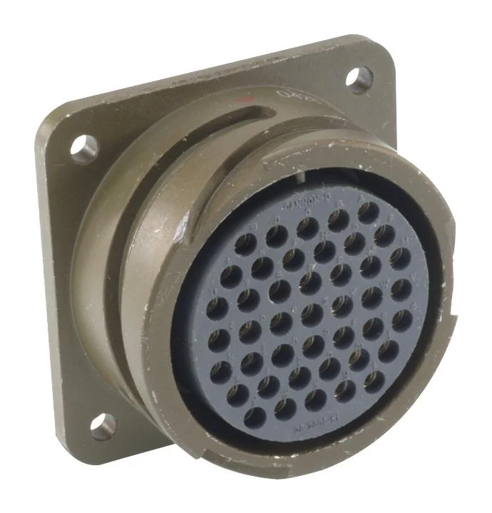 ITT CANNON CA06R24-10S Circular Connector, Circular Industrial, MIL-C-5015 Series (VG95342), Straight Plug, 7 Contacts