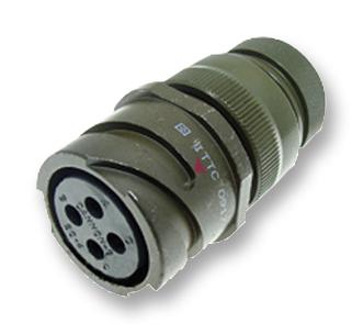 ITT CANNON CA3101E28-21SBA176 Circular Connector, CA Series, MIL-DTL-5015 Series, Cable Mount Receptacle, 37 Contacts