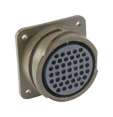 ITT CANNON CA3102E18-8PF80 Circular Connector, CA Series, MIL-DTL-5015 Series, Box Mount Receptacle, 8 Contacts, Crimp Pin