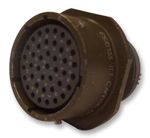 ITT CANNON KPSE01E12-10S Circular Connector, KPS Series, MIL-DTL-26482 Series I, Cable Mount Receptacle, 10 Contacts - Image 2
