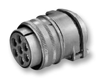 ITT Cannon MS3106R20-19SW MS3106R20-19SW Circular Connector MIL-DTL-5015 Series Straight Plug 3 Contacts Solder Socket Threaded 20-19