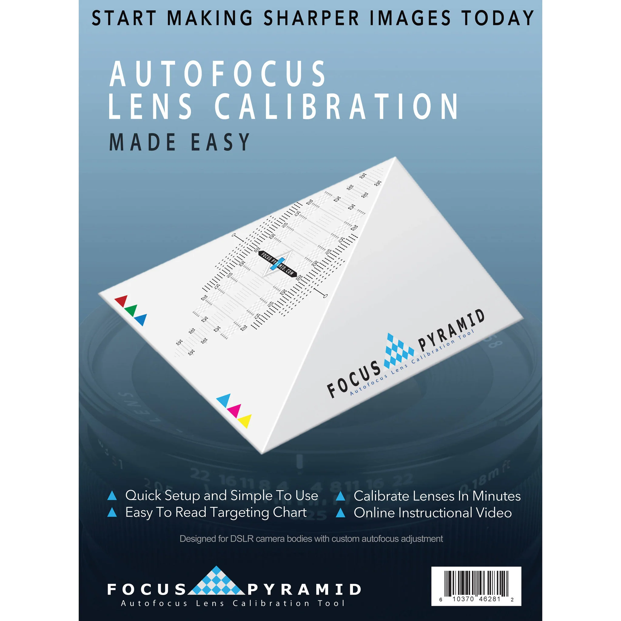 J.Cristina Photography Tools Focus Pyramid Autofocus Lens Calibration Tool - Image 4