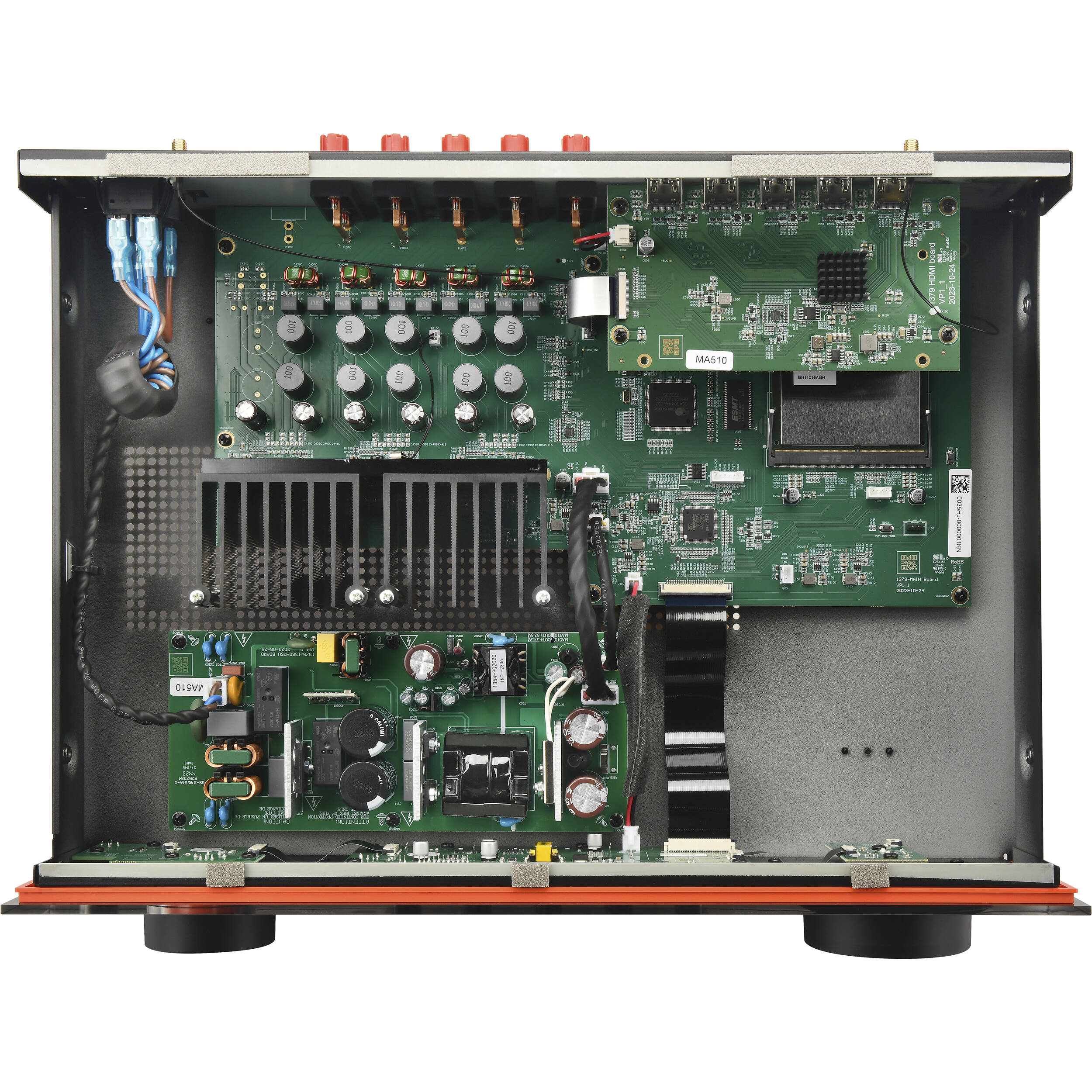 JBL MA510 5.2-Channel A/V Receiver (Black) - Image 4