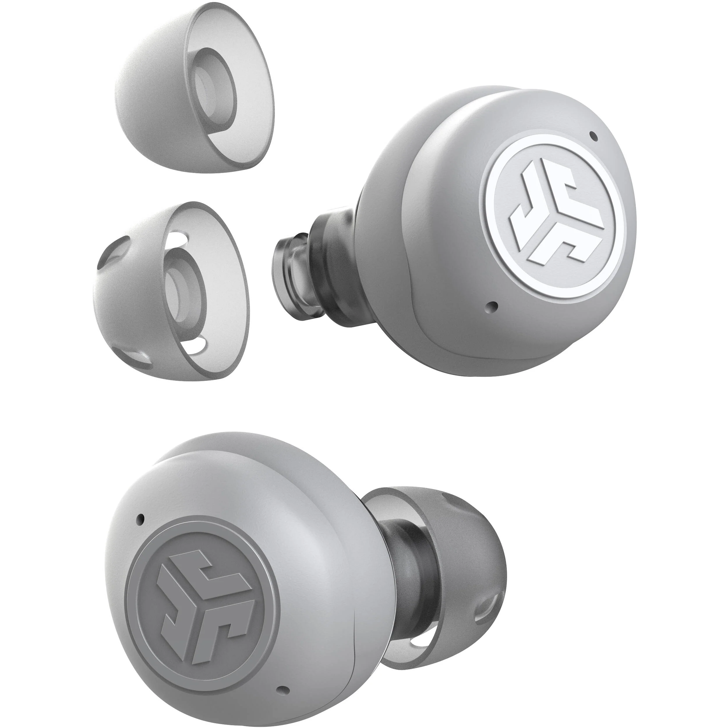 JLab Hear OTC Wireless Hearing Aid Earbuds (White) - Image 4