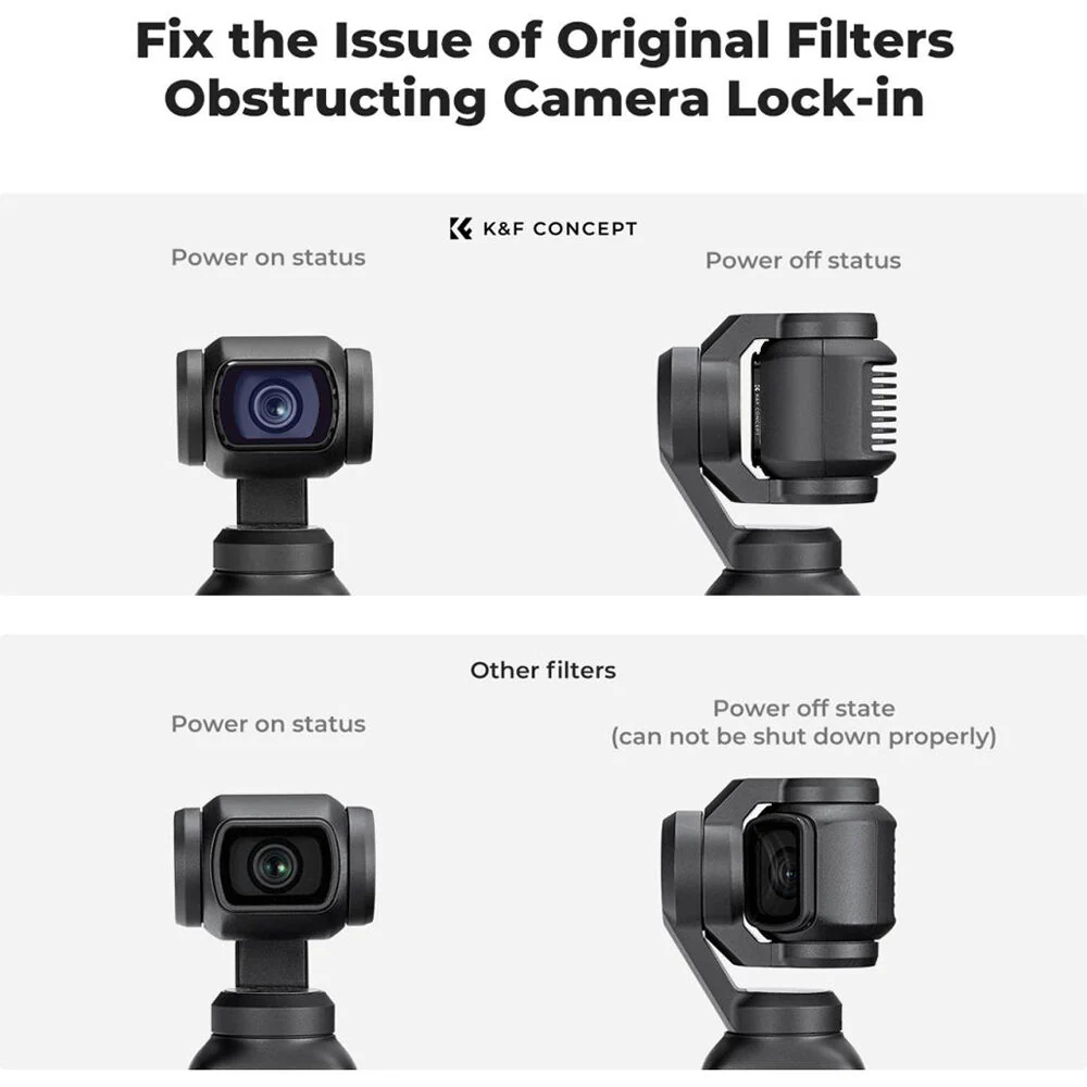 K&F Concept 16-Filter Set for DJI Osmo Pocket 3 - Image 6