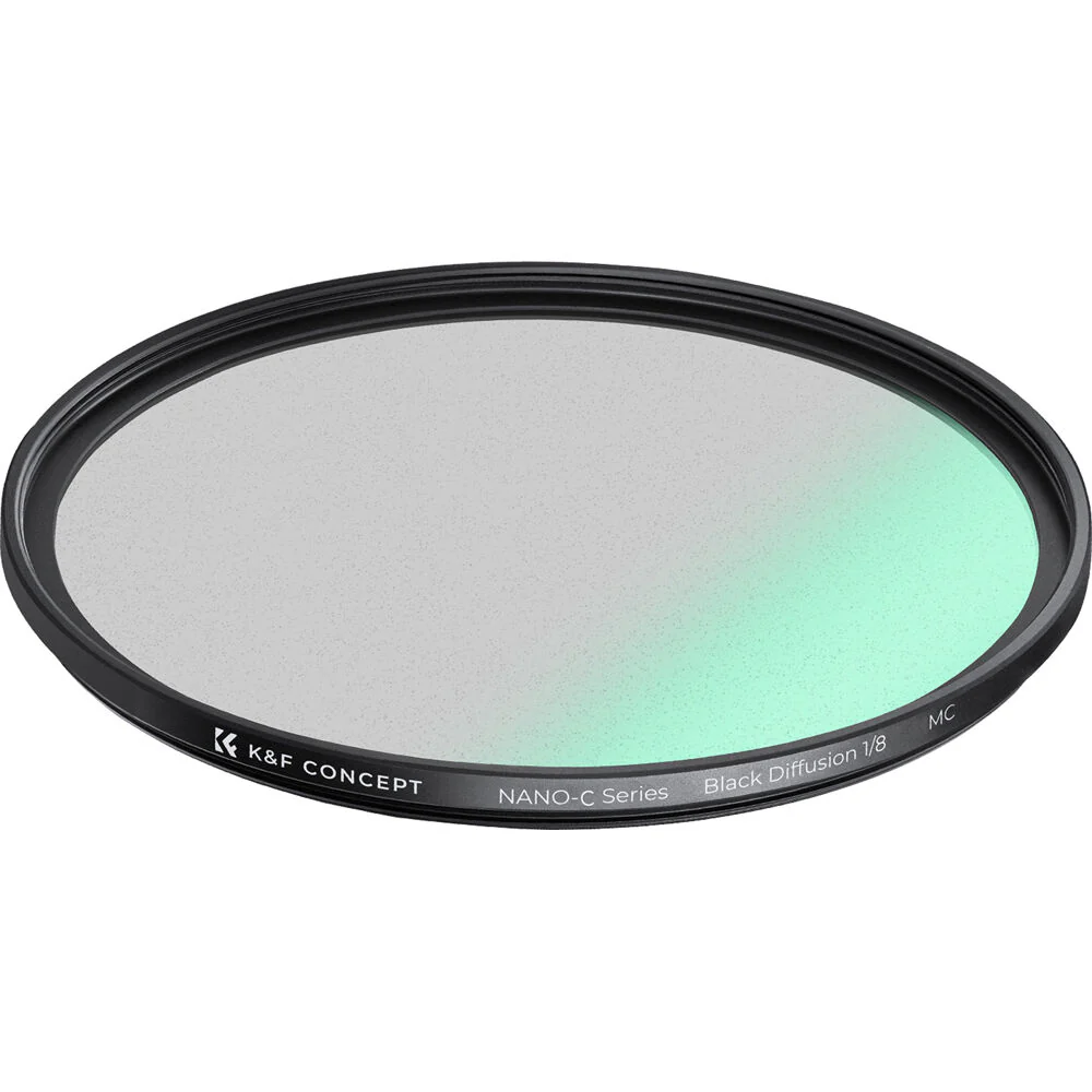 K&F Concept C-Series Black Diffusion Filter (82mm, Grade 1/8) - Image 4