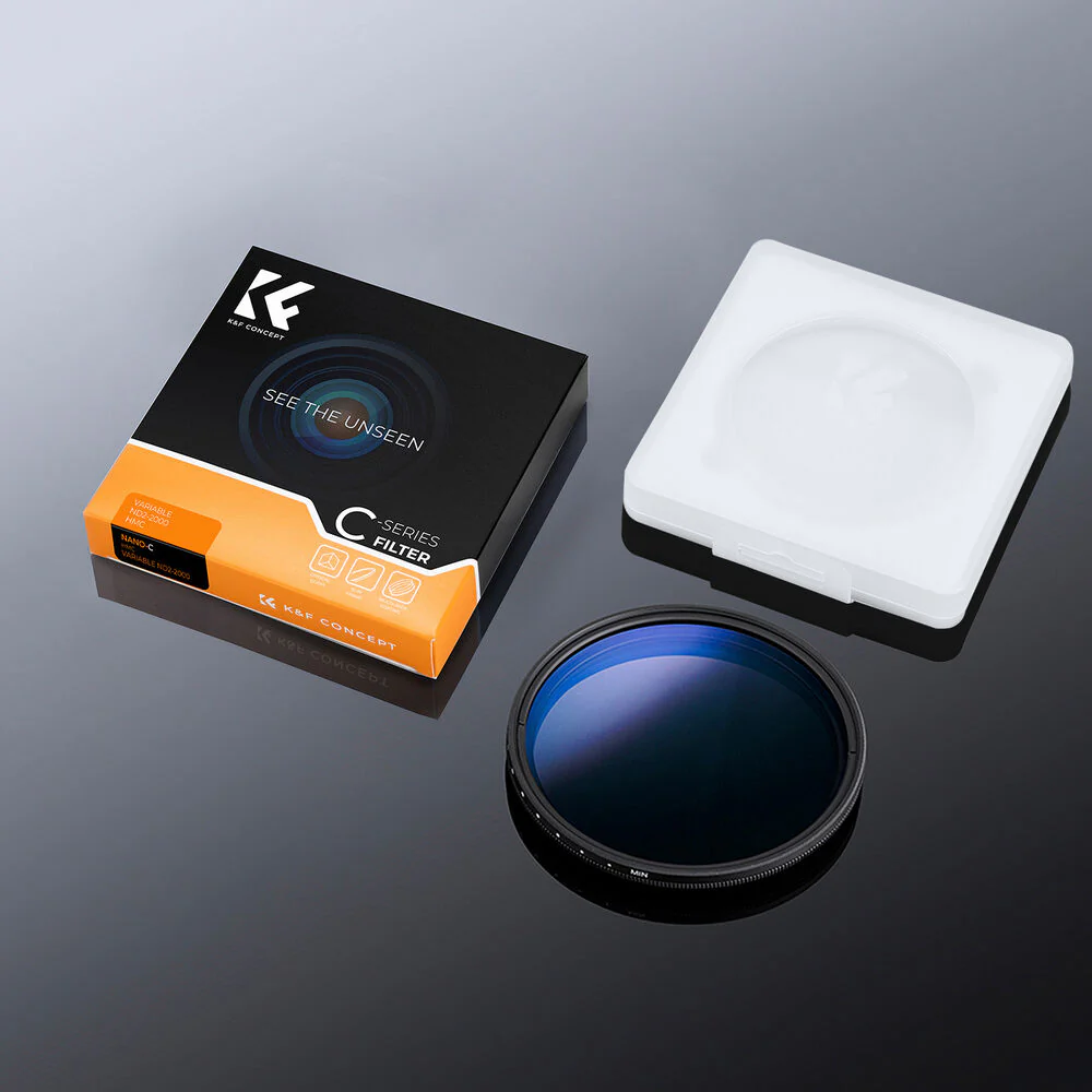 K&F Concept C-Series Variable ND Lens Filter (72mm, 1 to 11-Stop) - Image 7