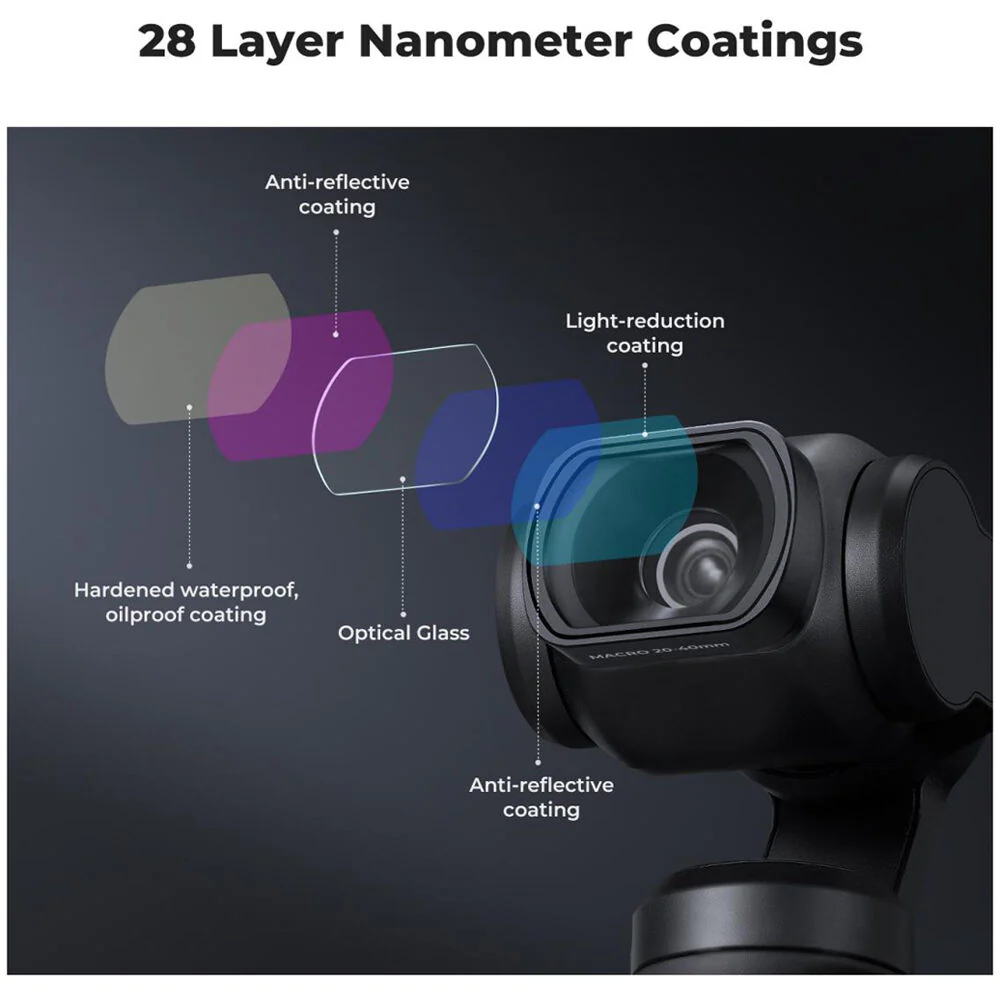 K&F Concept Magnetic Close Up Macro Lens Filter for DJI Osmo Pocket 3 - Image 5