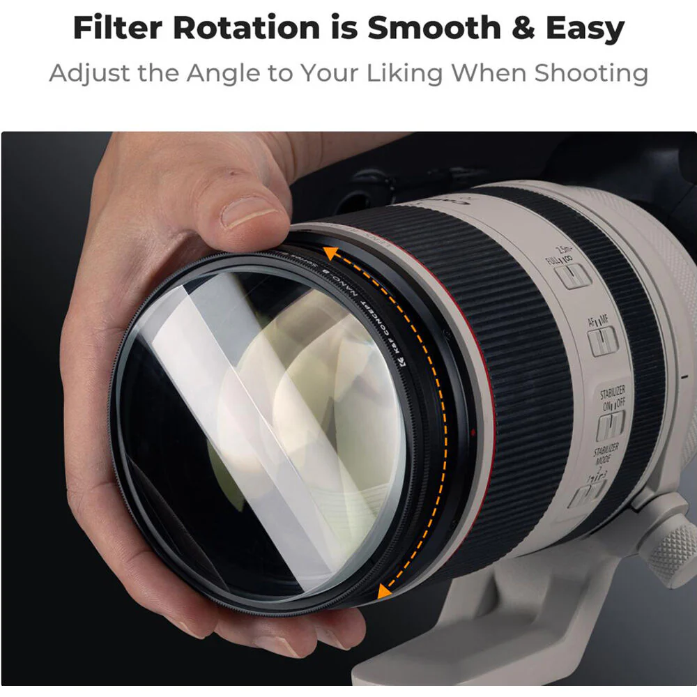 K&F Concept Nano-B Series Bilateral Motion Blur Filter (82mm) - Image 5