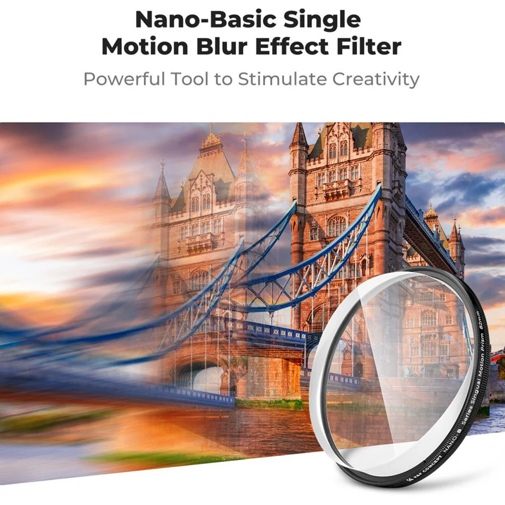 K&F Concept Nano-B Series Single Motion Blur Filter (77mm) - Image 2