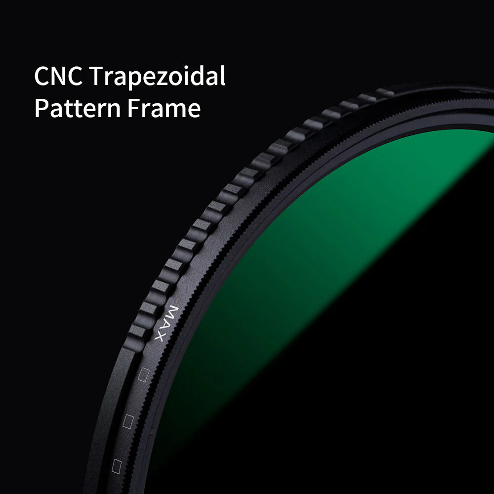 K&F Concept Nano-D Variable ND Filter with Multiresistant Coating (43mm, 3- to 11-Stop) - Image 6
