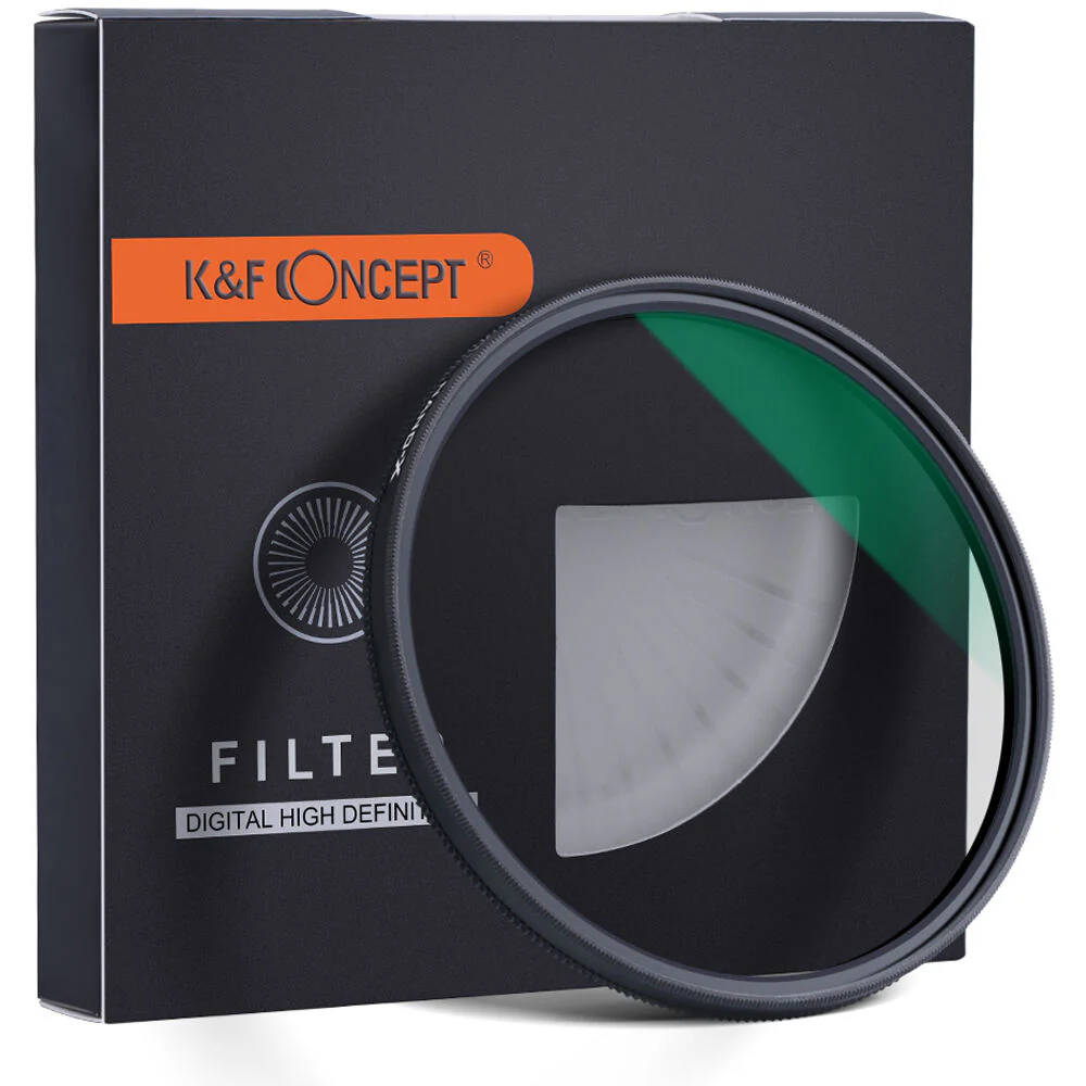 K&F Concept Nano-X HD Green Multi-Coated Waterproof German Optics Schott B270 Circular Polarizer Filter (77mm) - Image 14