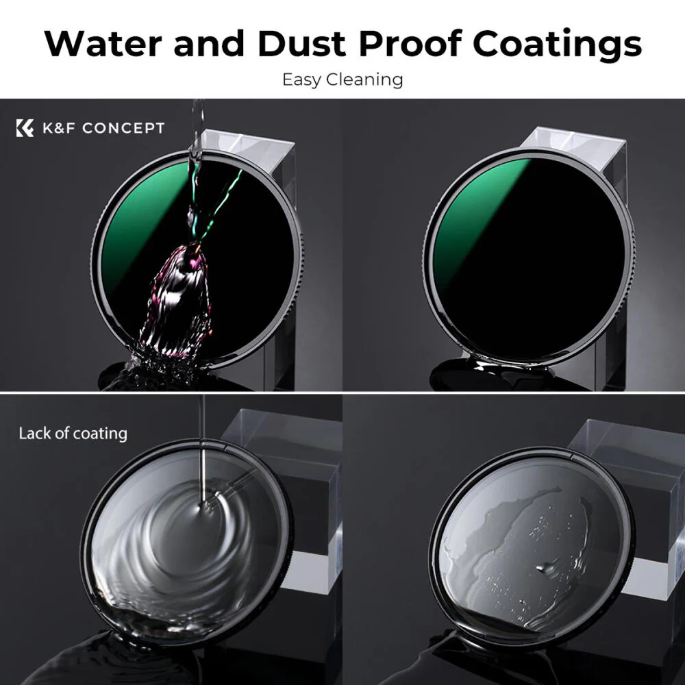 K&F Concept Nano-X ND Filter (58mm, 10-Stop) - Image 6