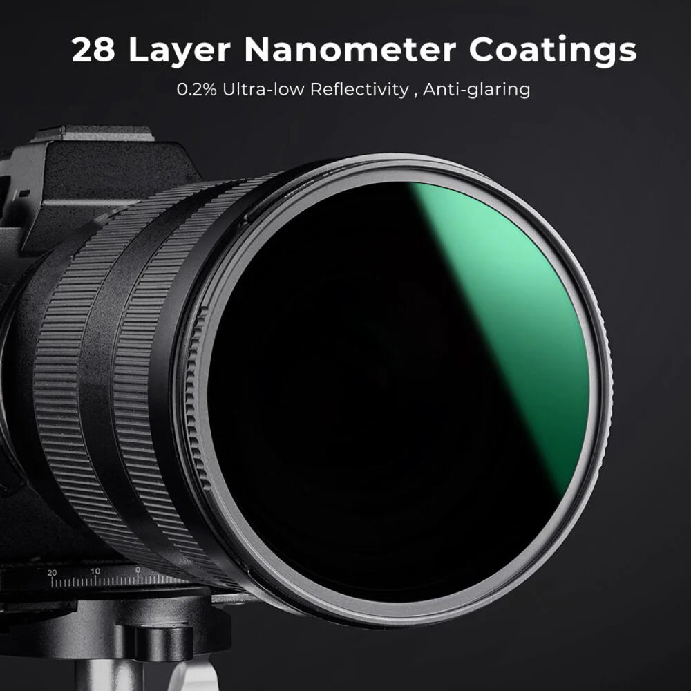 K&F Concept Nano-X Pro Green ND Filter (105mm, 10-Stop) - Image 5