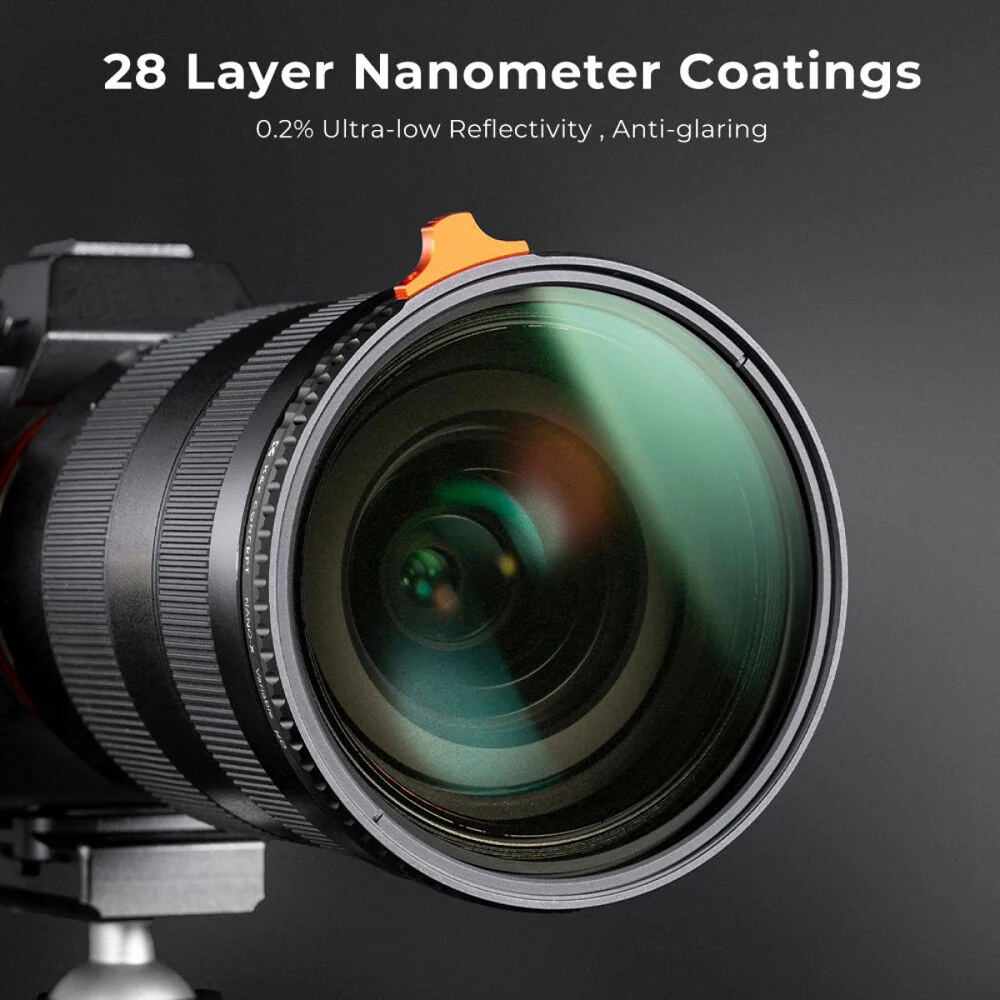K&F Concept Nano-X Pro Variable ND Filter (95mm, 1- to 9-Stop) - Image 4