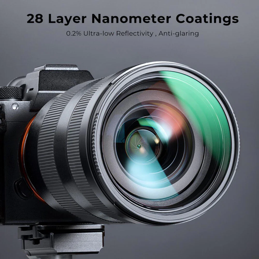 K&F Concept Nano-X Series MCUV & CPL Filter Kit (72mm) - Image 4