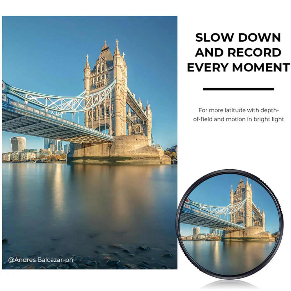 K&F Concept Nano-X Series ND Filter (52mm, 3-Stop) - Image 2
