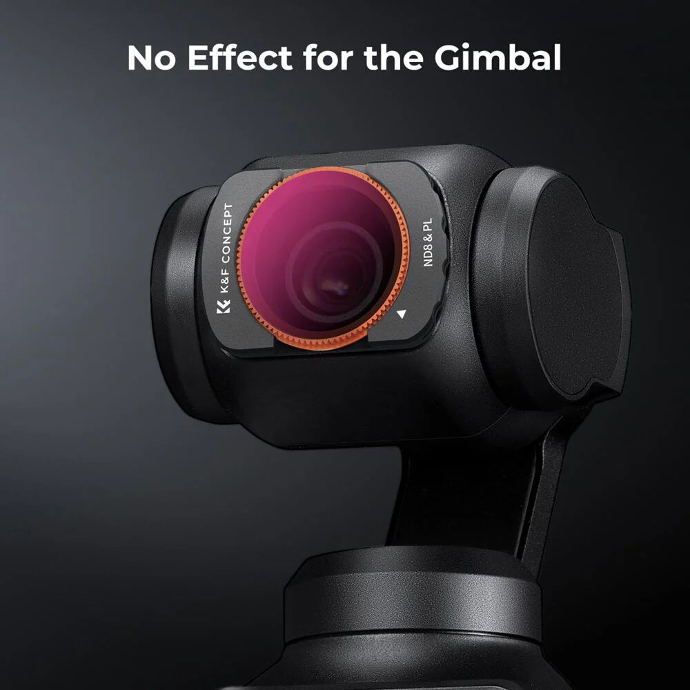 K&F Concept Nano-X Series ND/PL Filter Kit for DJI Osmo Pocket 3 (ND8/PL, ND16/PL, ND32/PL, ND64/PL) - Image 6