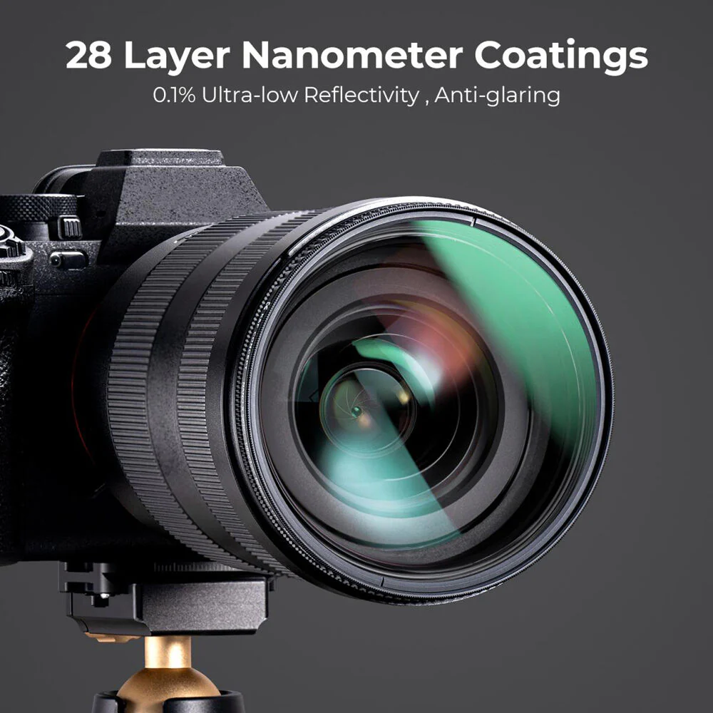 K&F Concept Nano-X Series Ultra-Low Reflection CPL Filter (58mm) - Image 6