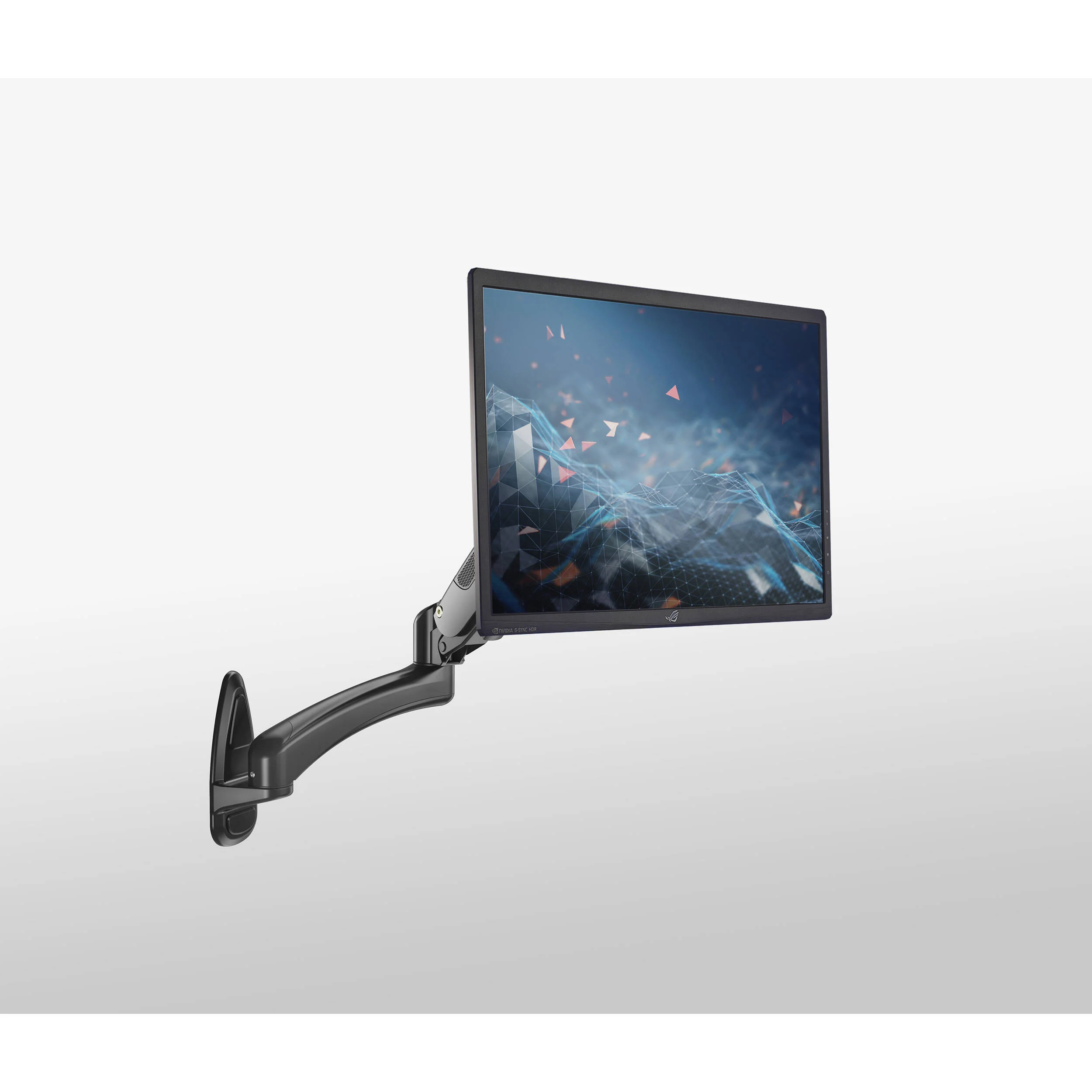 K&M Single Monitor Wall Mount - Image 2