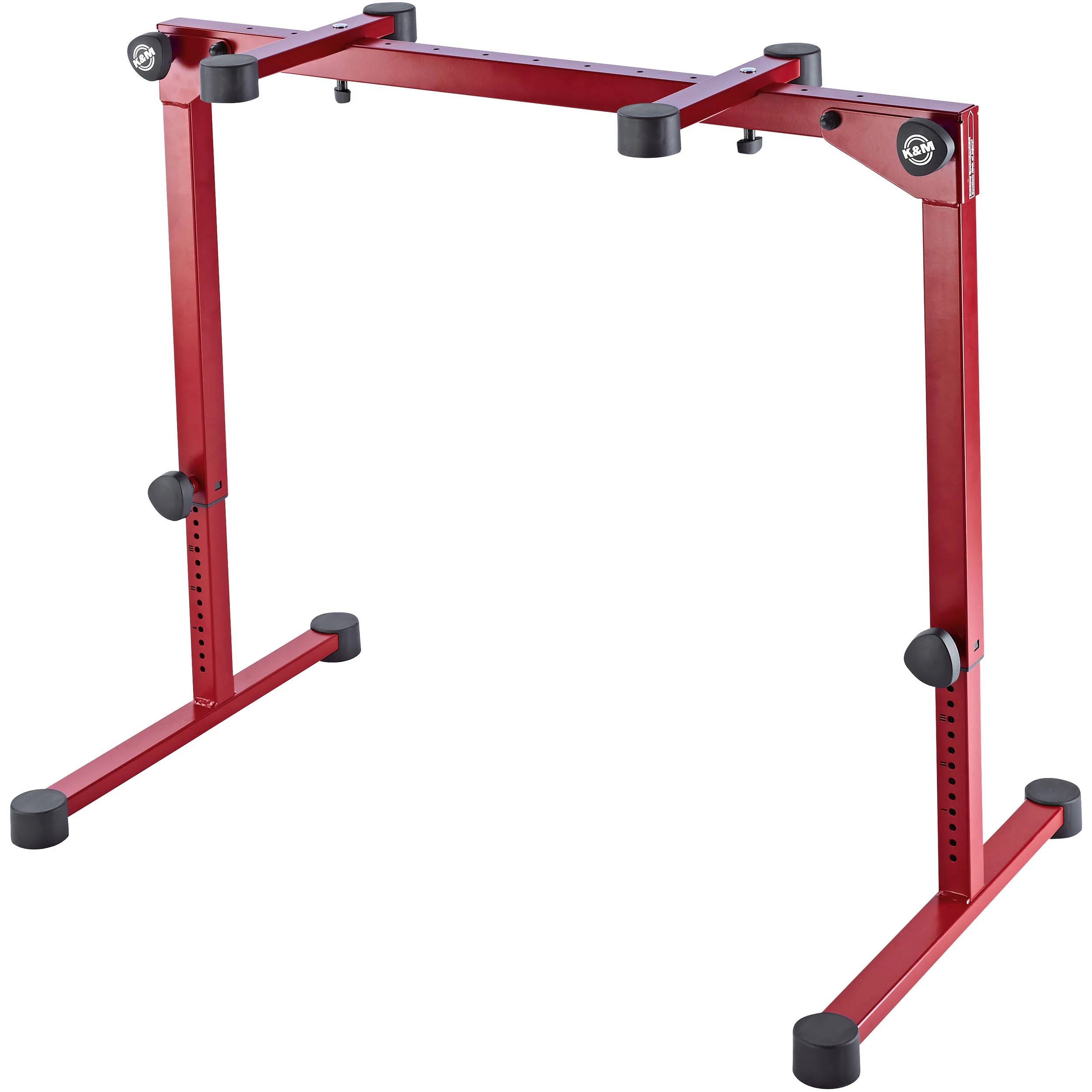 K&M Table-Style Keyboard Stand (Ruby Red) - Image 3